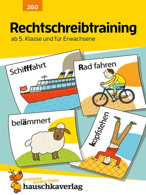 cover image of Rechtschreibtraining ab 5. Klasse und für Erwachsene